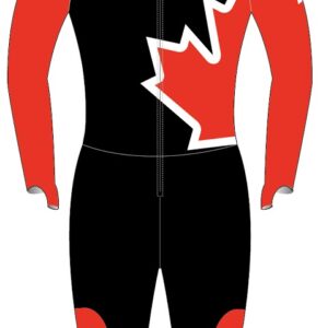 SILVER Long Track Speed Skating Suit