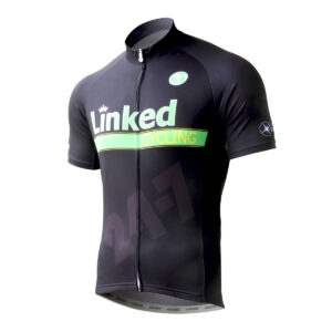 QUICK-DRY STAR Short Sleeve Cycling Jersey (Silver)