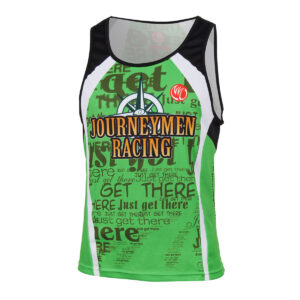 SILVER Running Singlet (Quick-dry Star)