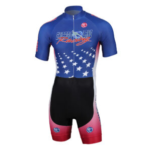 SILVER Short Sleeve Inline Skating Suit