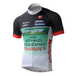 QUICK-DRY ECO-GO Short Sleeve Cycling Jersey (Gold)