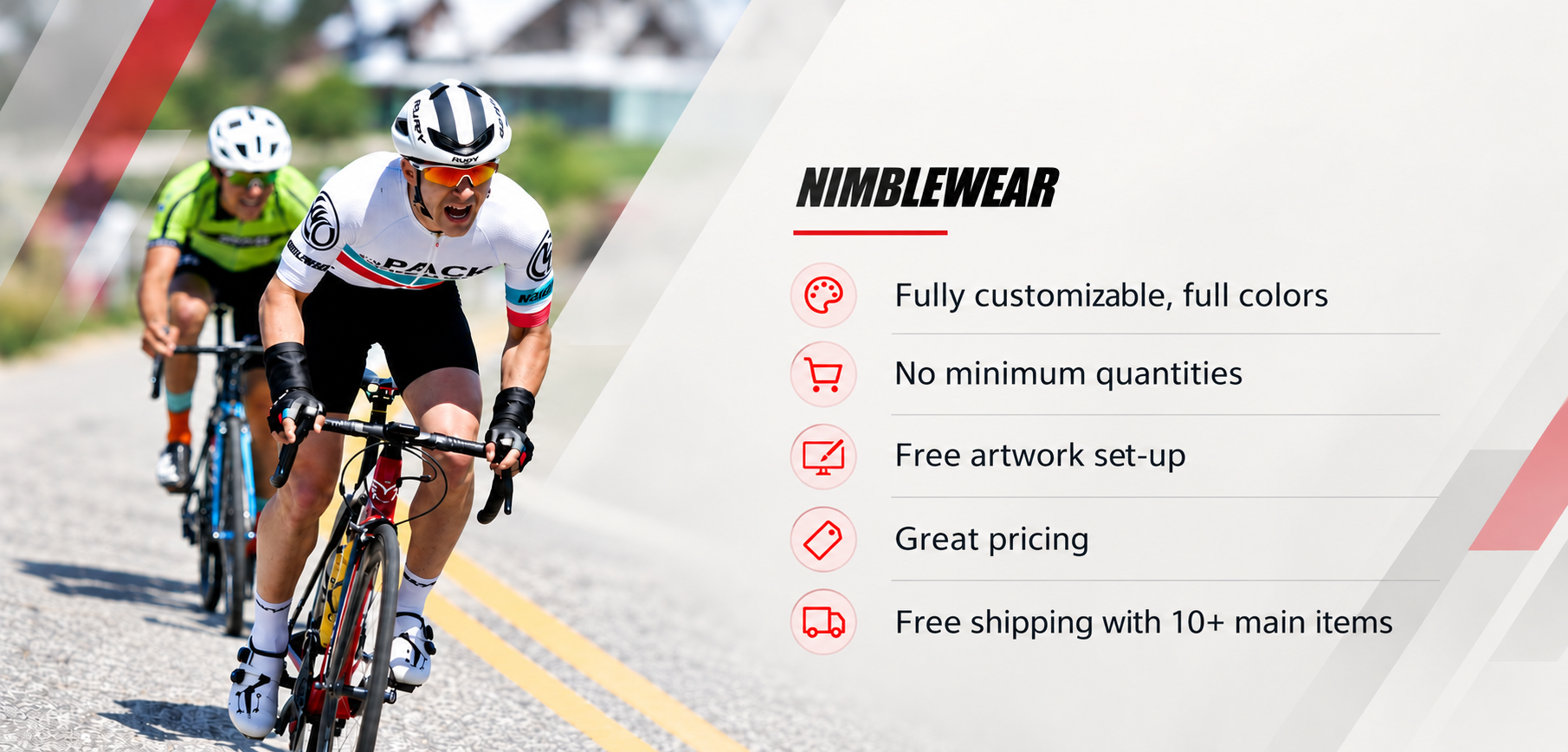 Nimblewear Custom Cycling Apparel